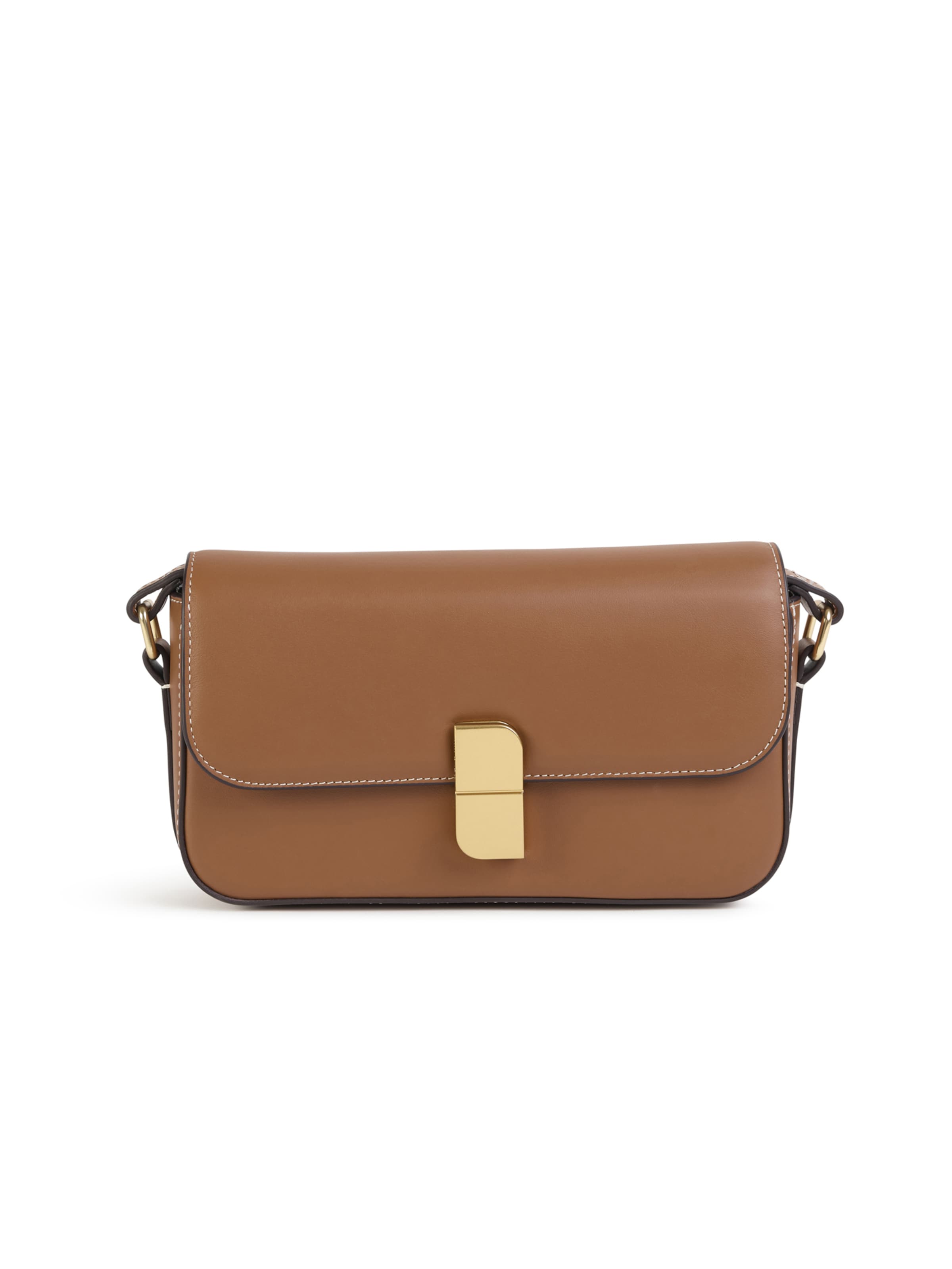 Nat&Nin Crossbody bag ' ALICE SMALL ' in Brown: front