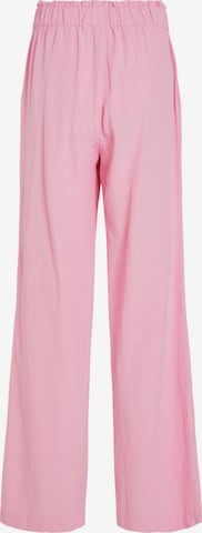 VILA Regular Broek 'Prisilla' in Roze