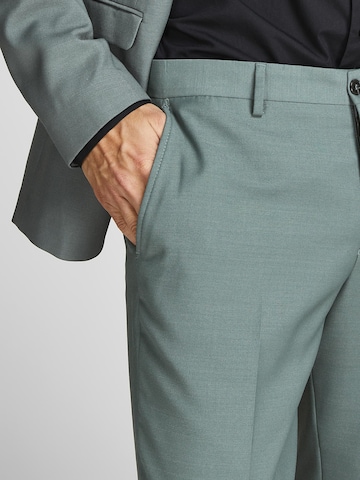Coupe slim Pantalon à plis 'SOLARIS' JACK & JONES en vert