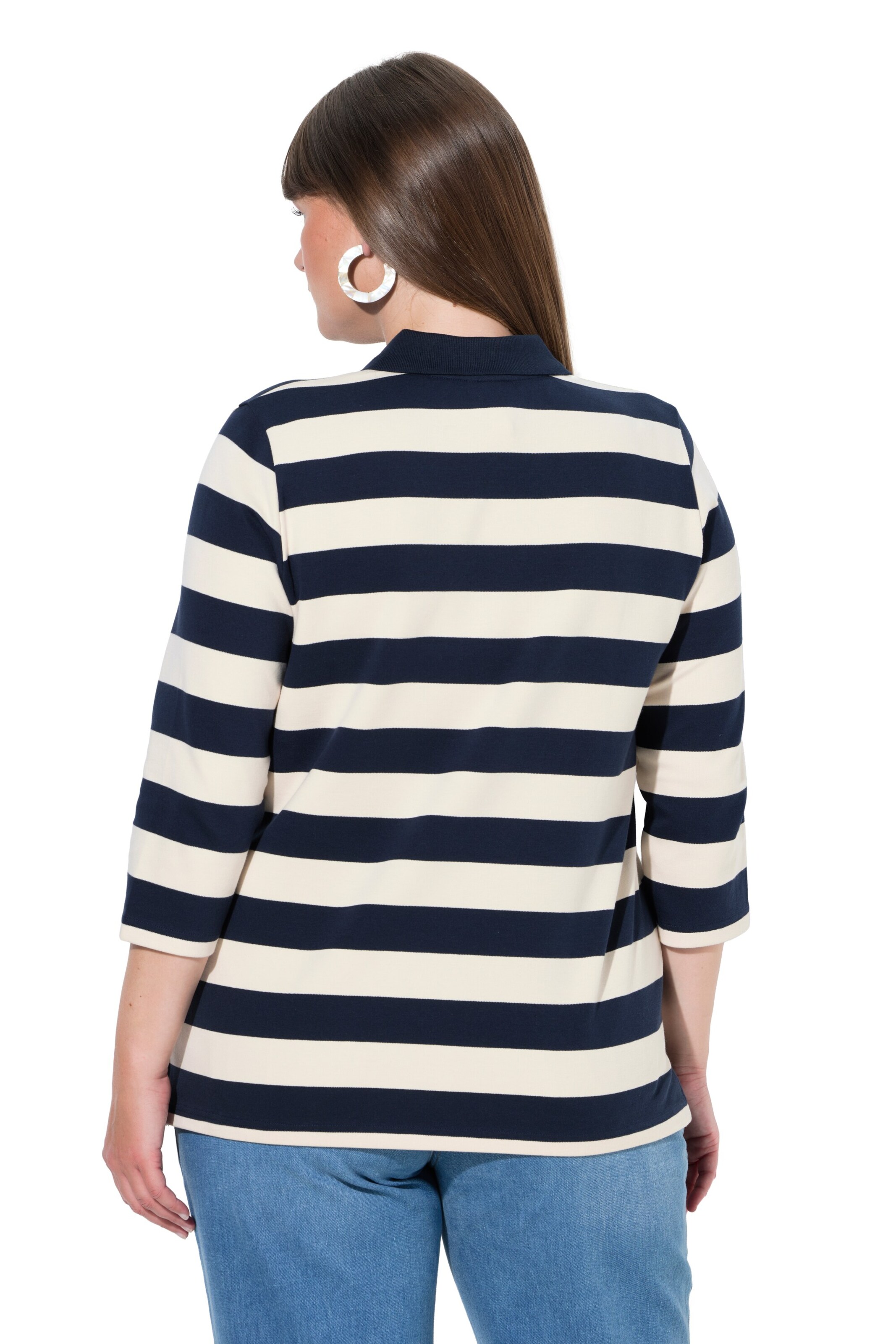 Sweat-shirt Ulla Popken en noir