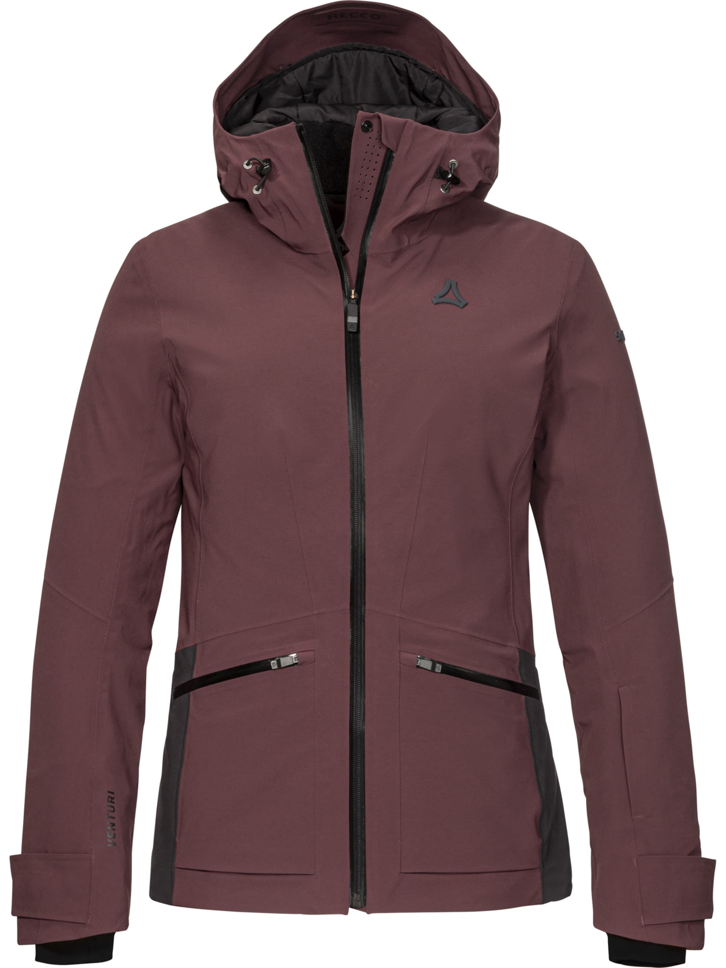 Schöffel Outdoorjas 'Levivo' in Lila: voorkant