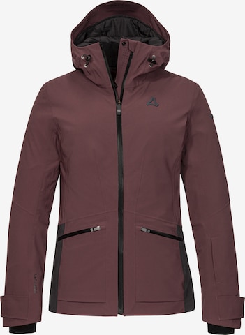 Schöffel Outdoorjas 'Levivo' in Lila: voorkant