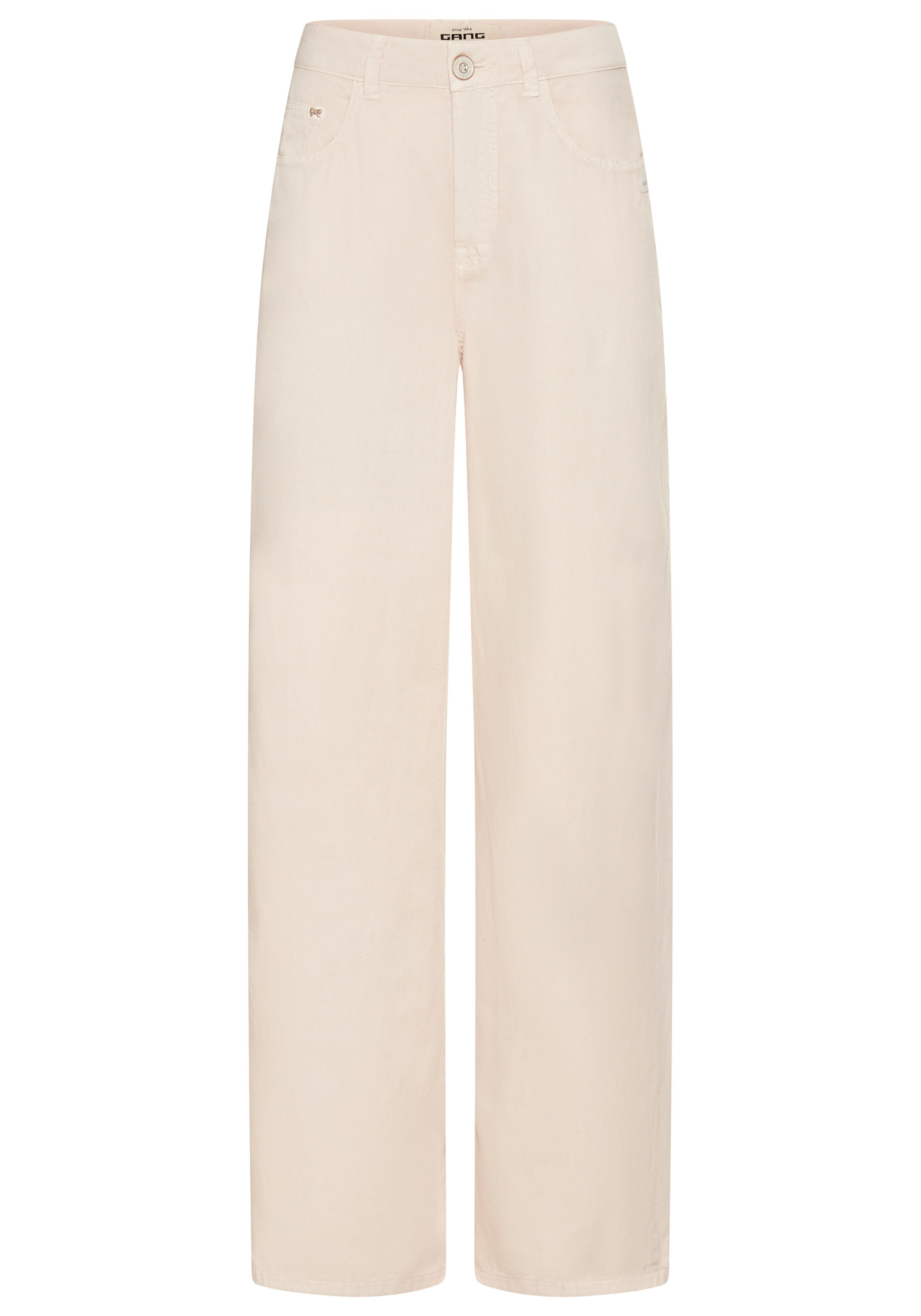 Gang Wide leg Jeans i beige: framsida
