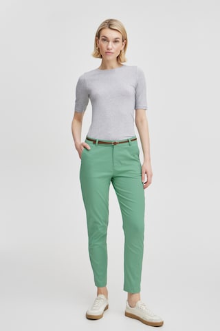 b.young - Slimfit Pantalón chino 'BYDays ' en verde