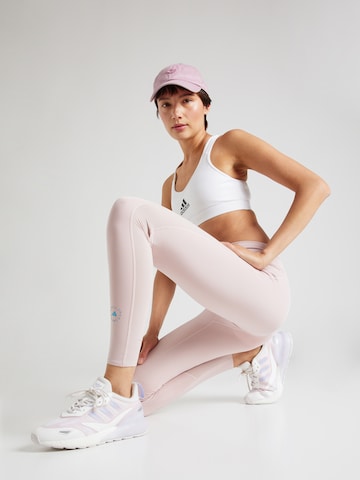 ADIDAS BY STELLA MCCARTNEY Skinny Workout Pants 'Truepurpose Optime' in Pink