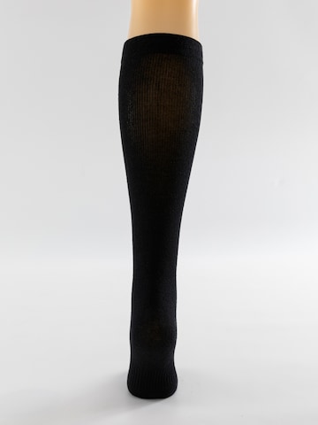 Millo Knee High Socks 'Cottom Comfort' in Black
