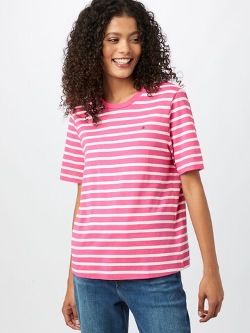 TOMMY HILFIGER T-Shirt in Pink: predná strana