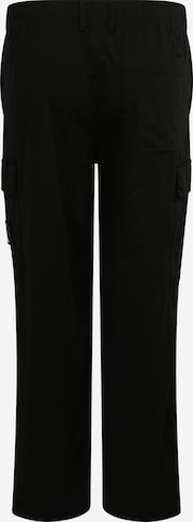 Regular Pantalon cargo Calvin Klein Jeans Plus en noir