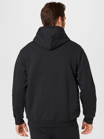 OAKLEY Athletic Zip-Up Hoodie in Black