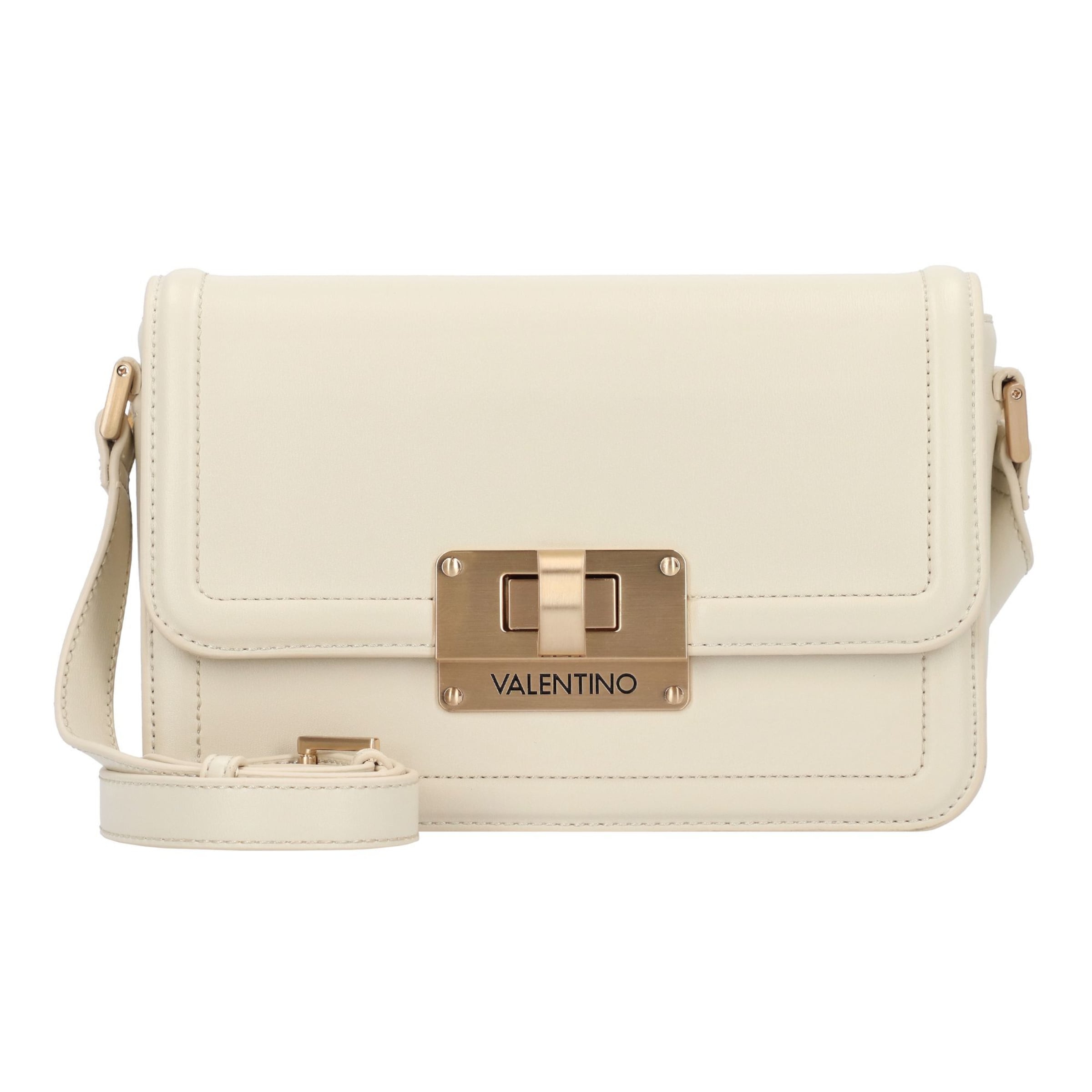 VALENTINO Schoudertas 'Floren' in Beige: voorkant