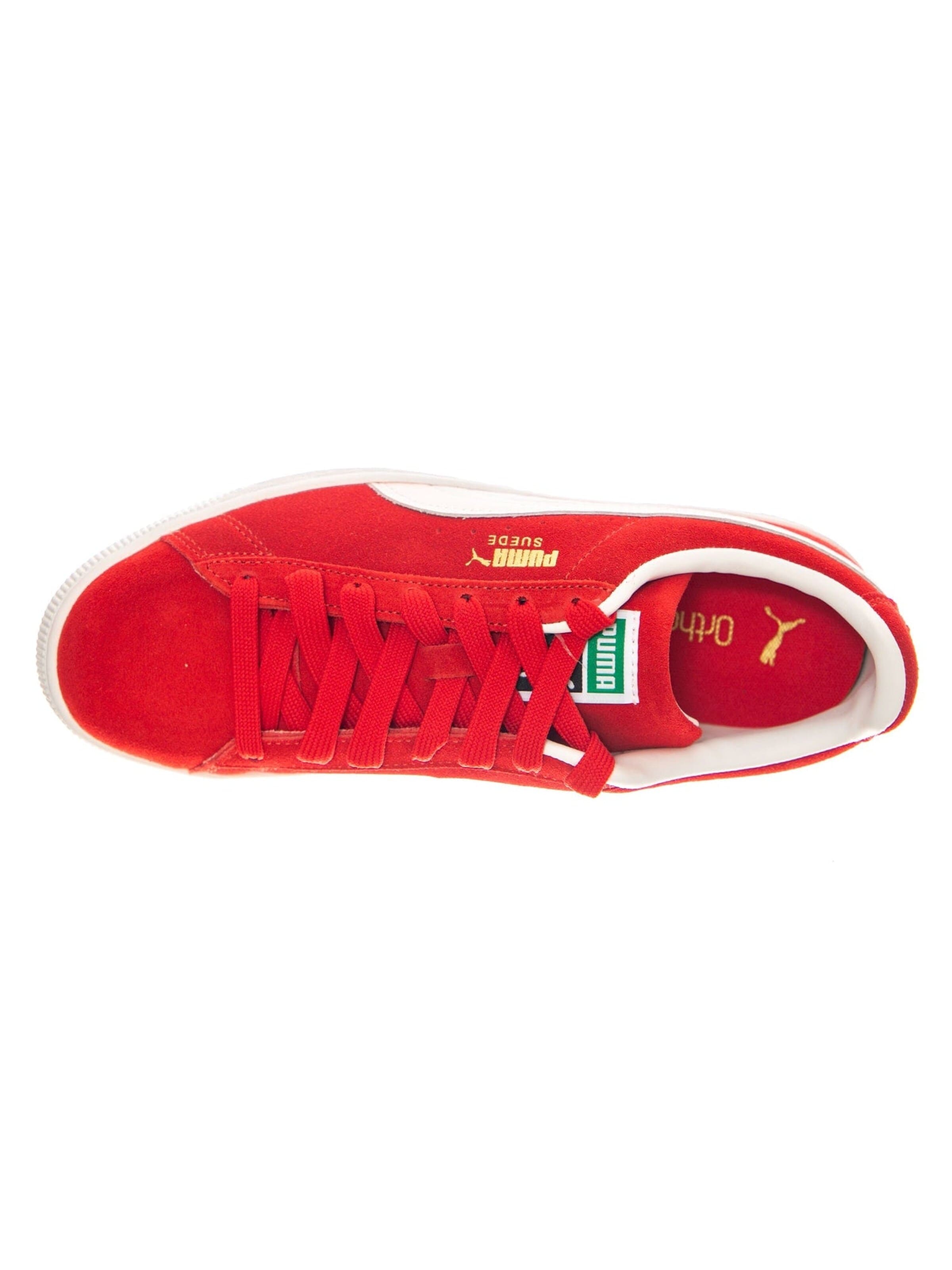 PUMA Sneakers laag 'SUEDE CLASSIC RED' in Rood