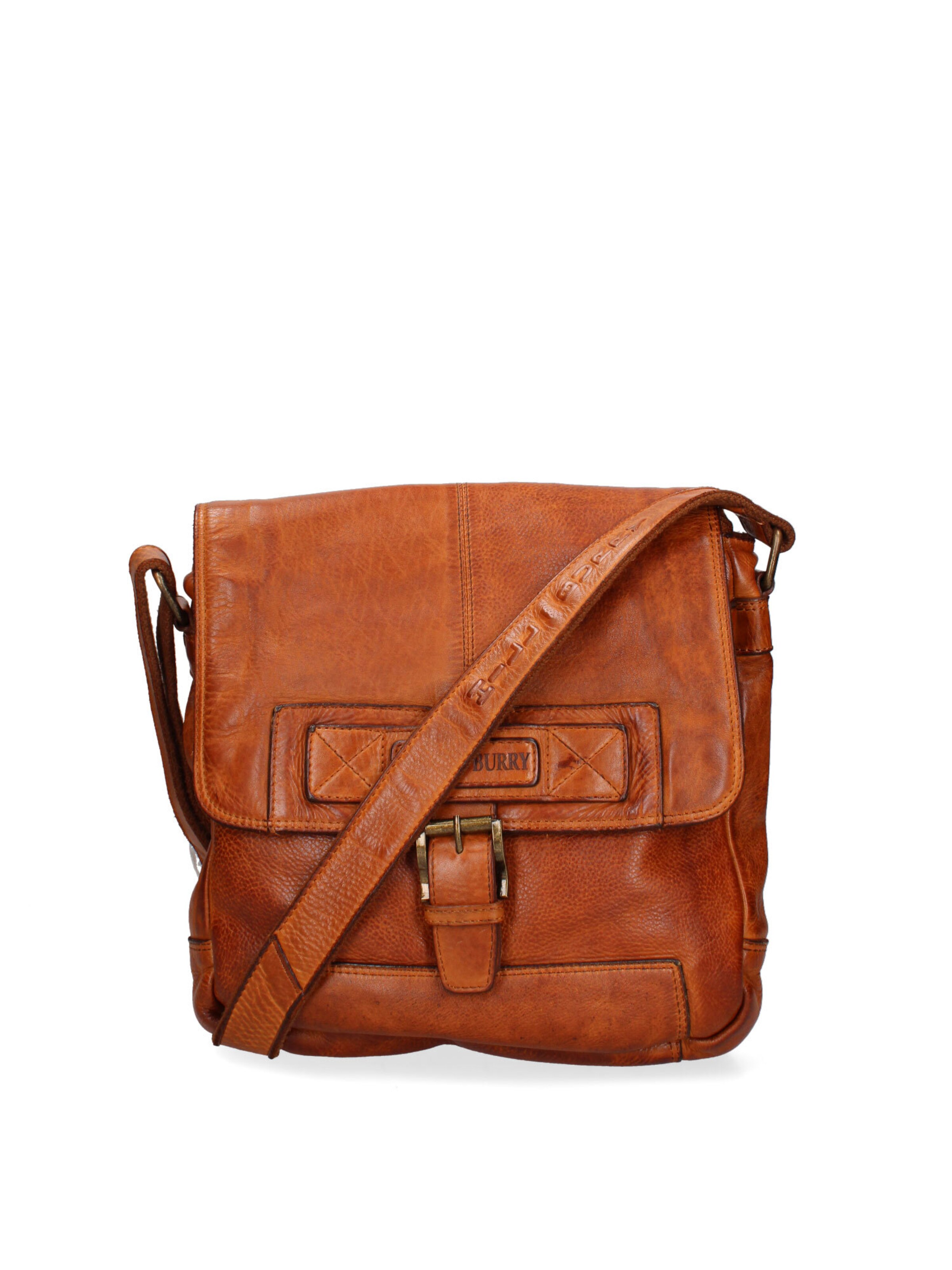 HILL BURRY Umhängetasche in Braun: Vorderseite