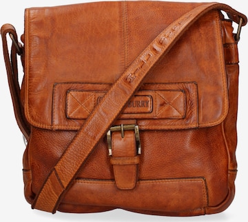 Borsa a tracolla di HILL BURRY in marrone: frontale