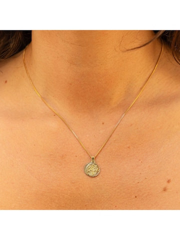 Chaîne Fascination by Ellen K. en or : devant