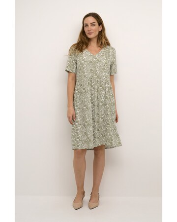 Robe 'Tiah' Cream en vert