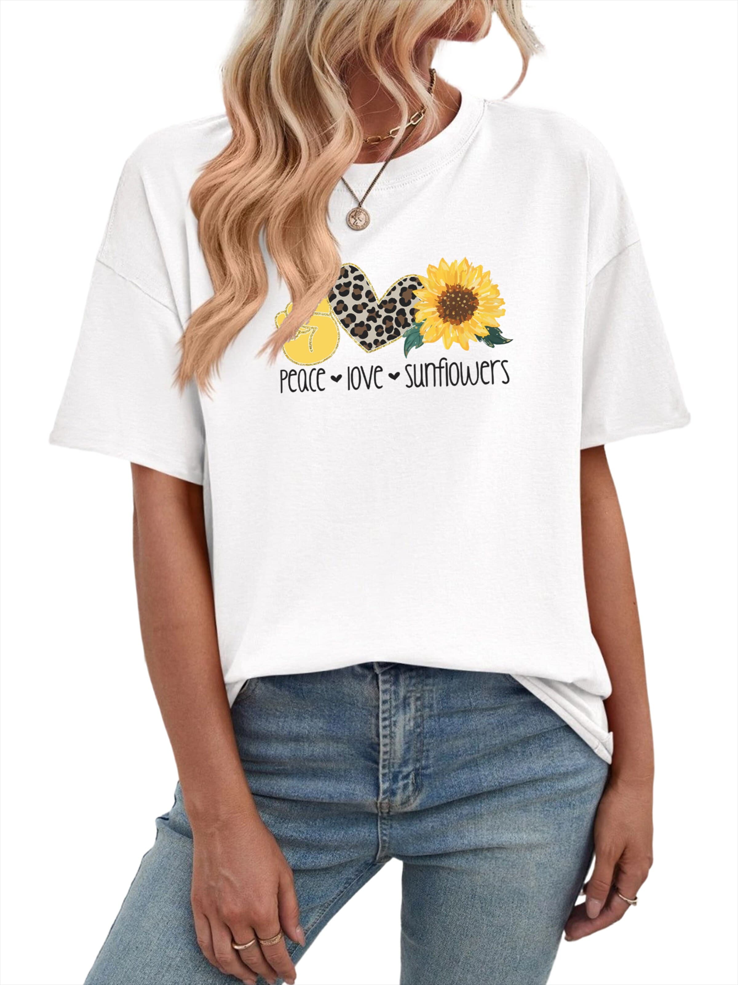 T-shirt GORHEY en blanc : devant