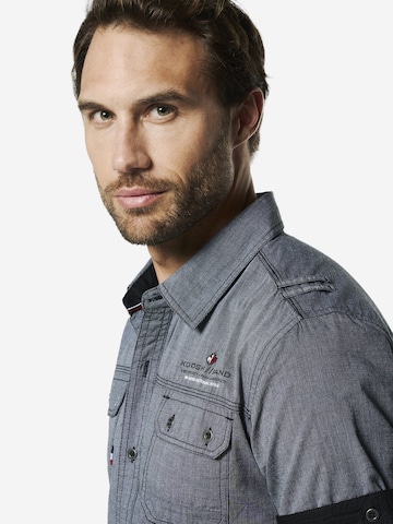 KOROSHI Slim Fit Paita värissä harmaa