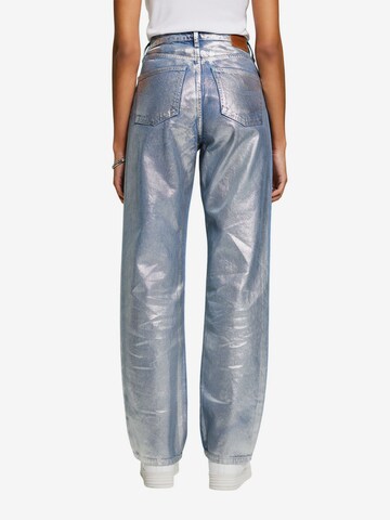 ESPRIT Loosefit Jeans in Silber