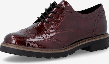 Scarpa stringata di REMONTE in rosso: frontale