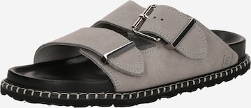 espadrij l´originaleNatikače s potpeticom 'LYON PLAGE' - siva boja: prednji dio