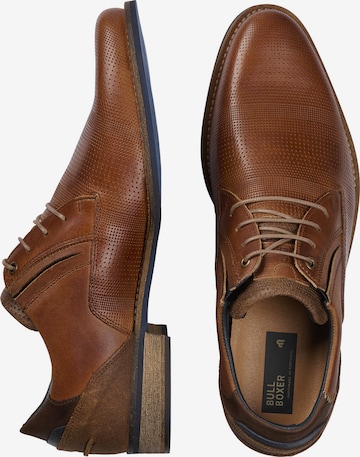 BULLBOXER Lace-Up Shoes 'Philip' in Brown