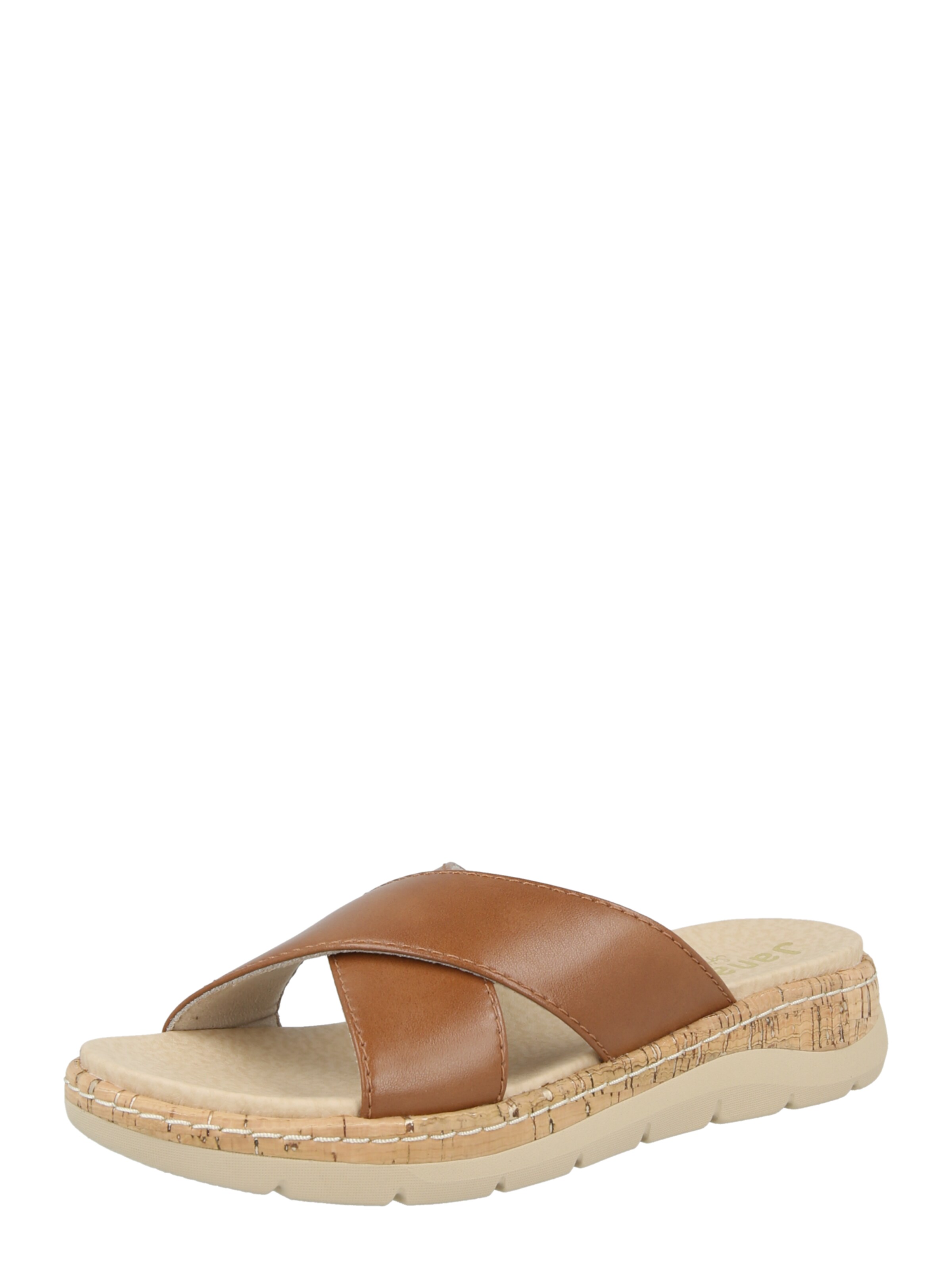 Mule JANA en marron : devant