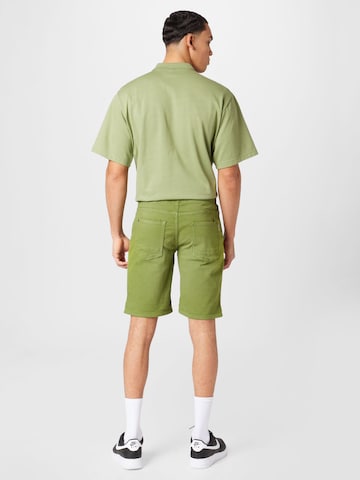 Regular Pantalon BLEND en vert