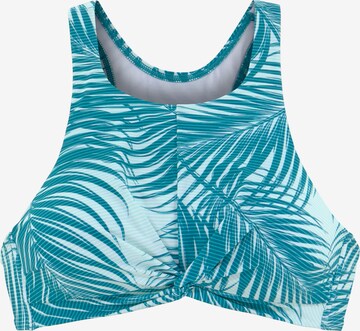 LASCANA ACTIVE Bustier Bikinitop in Grün: predná strana