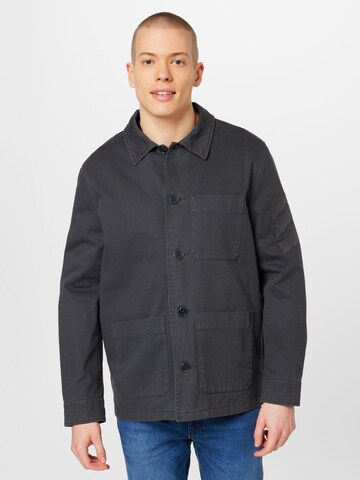 Zadig & Voltaire Regular fit Skjorta 'BERTIE' i grå: framsida