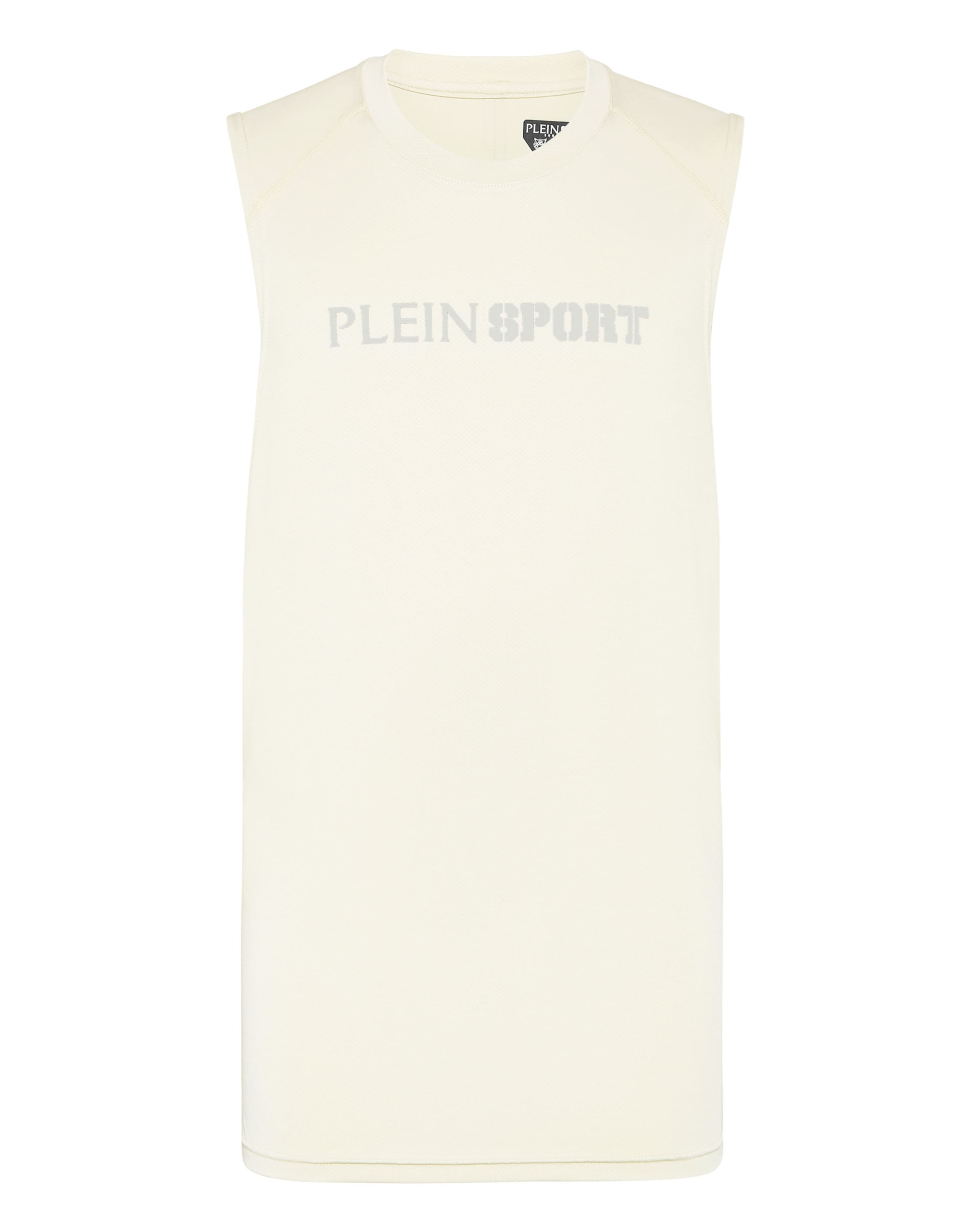 Maglietta di Plein Sport in grigio: frontale