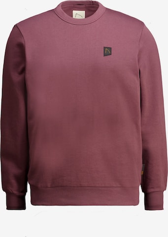 CHASIN' Sweatshirt 'Toby Wave' in Lila: Vorderseite