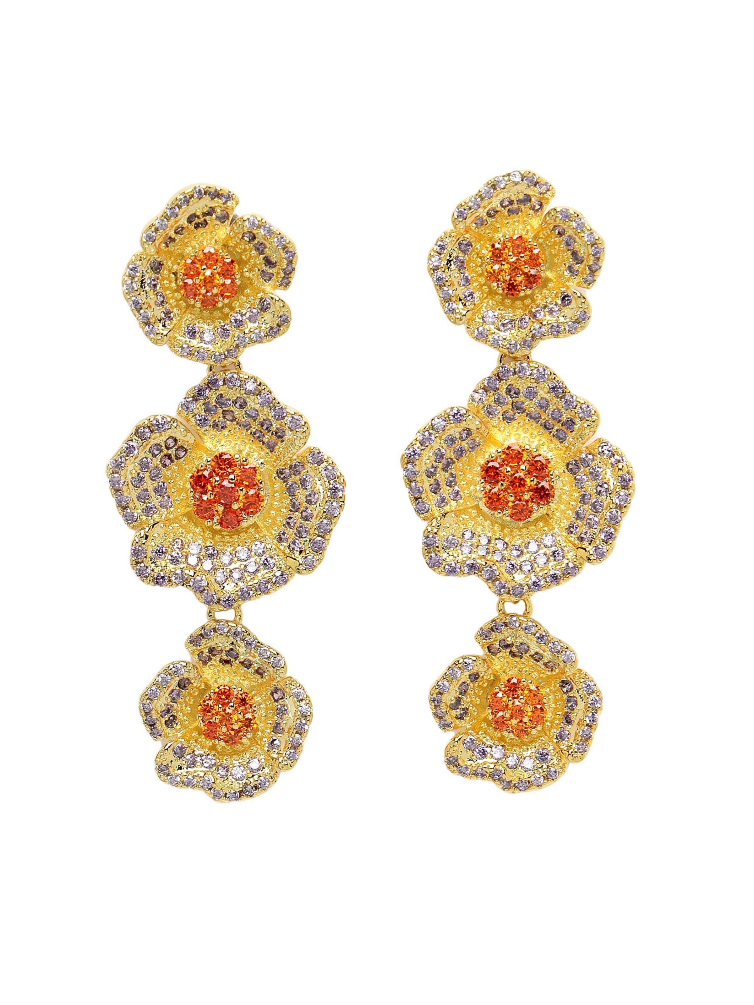 AVANT-GARDE PARIS - Pendientes 'Inesa' en lila: frente