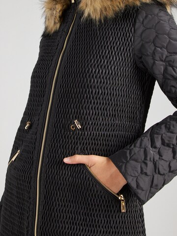 Karen Millen Winter Coat in Black