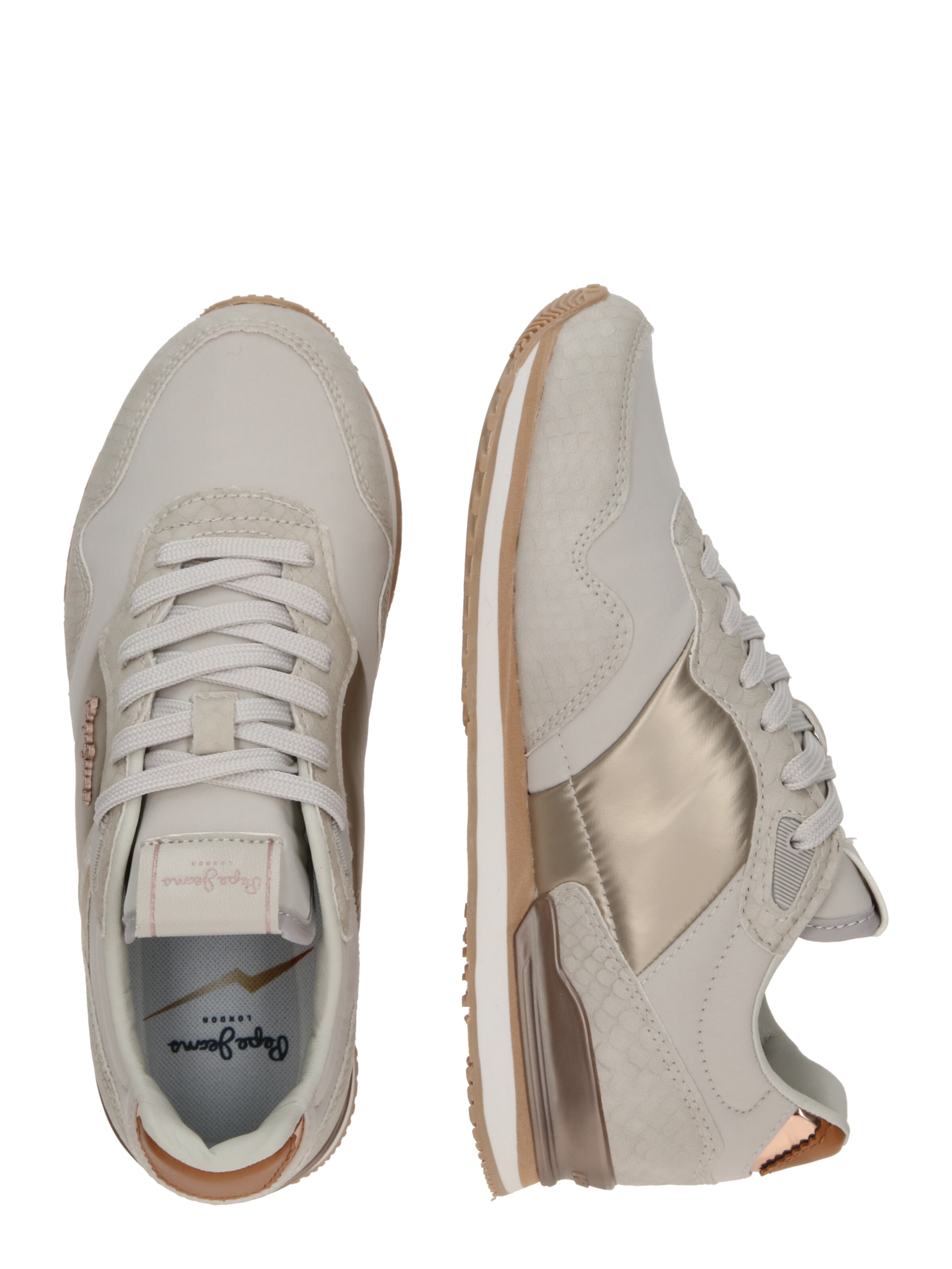 Pepe Jeans Sneaker low 'LONDON MIX' i hvid
