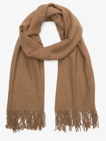 Estro Schal '1820'‌ in Braun: Vorderseite