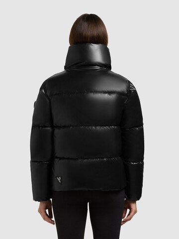 khujo Winterjacke 'Rinja2 Shiny' in Schwarz