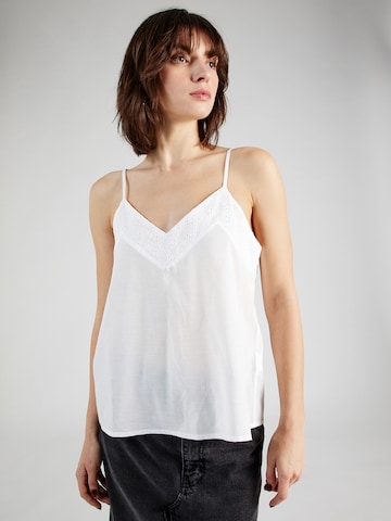 Pepe Jeans Blouse 'MARGA' in Wit: voorkant
