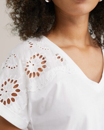WE Fashion T-Shirt in Weiß