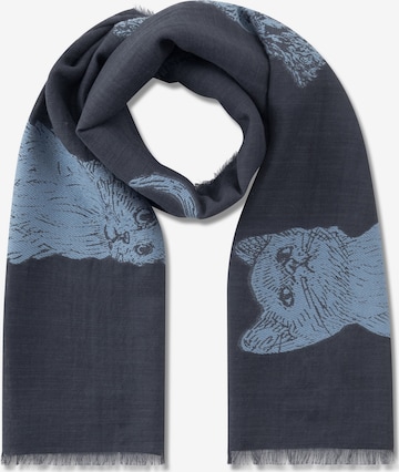 CODELLO Schal in Blau: Vorderseite