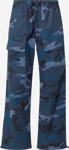 Blue army cargo pants discount