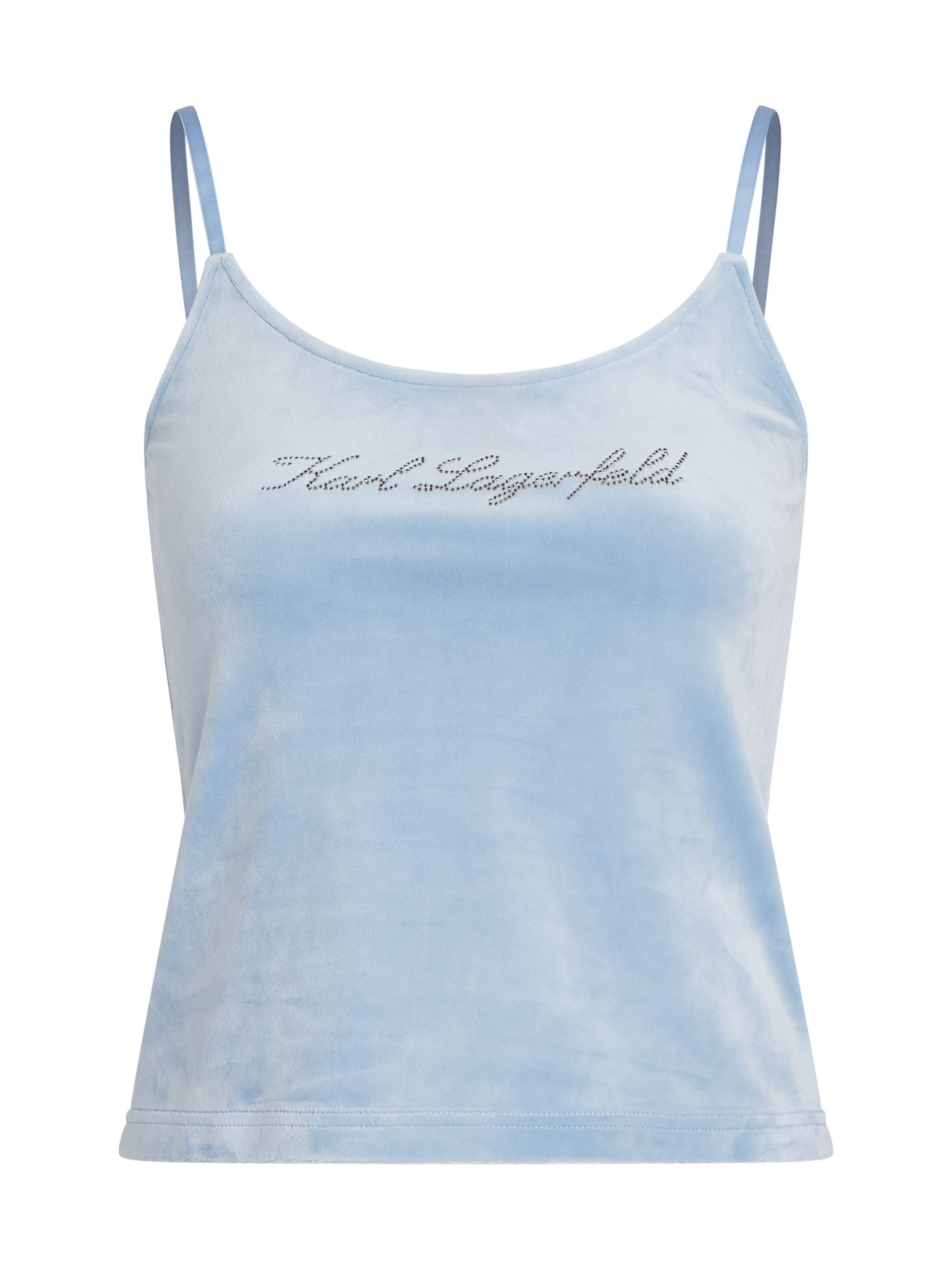 Karl Lagerfeld Τοπ σε μπλε: μπροστά