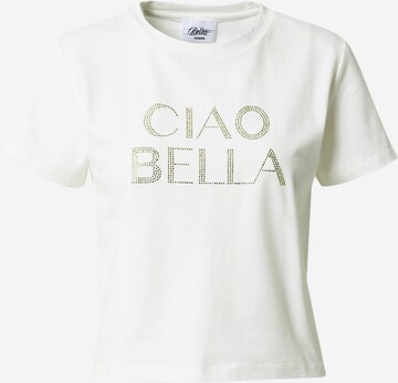 Bella x ABOUT YOU - Camiseta 'Isabella' en blanco: frente