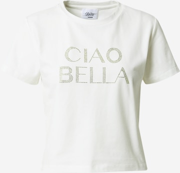 T-shirt 'Isabella' Bella x ABOUT YOU en blanc : devant