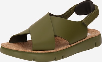 CAMPER Sandals 'Oruga' in Green: front