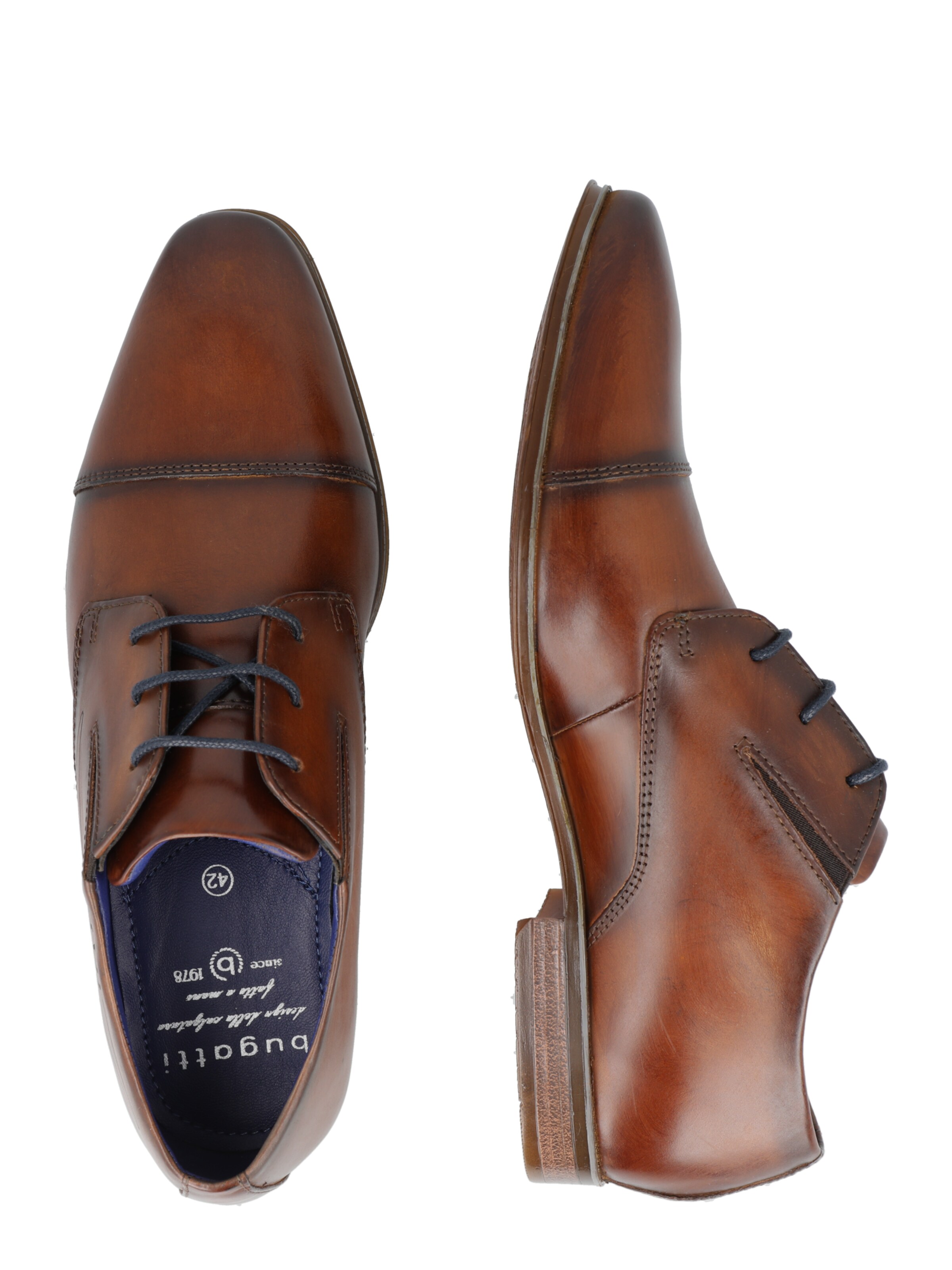 bugatti Šněrovací boty 'Morino' – hnědá