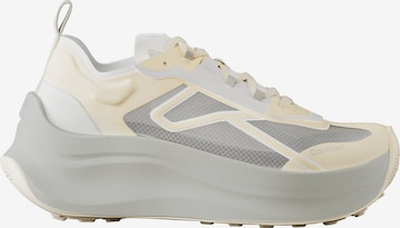 Baskets basses Calvin Klein en beige : devant