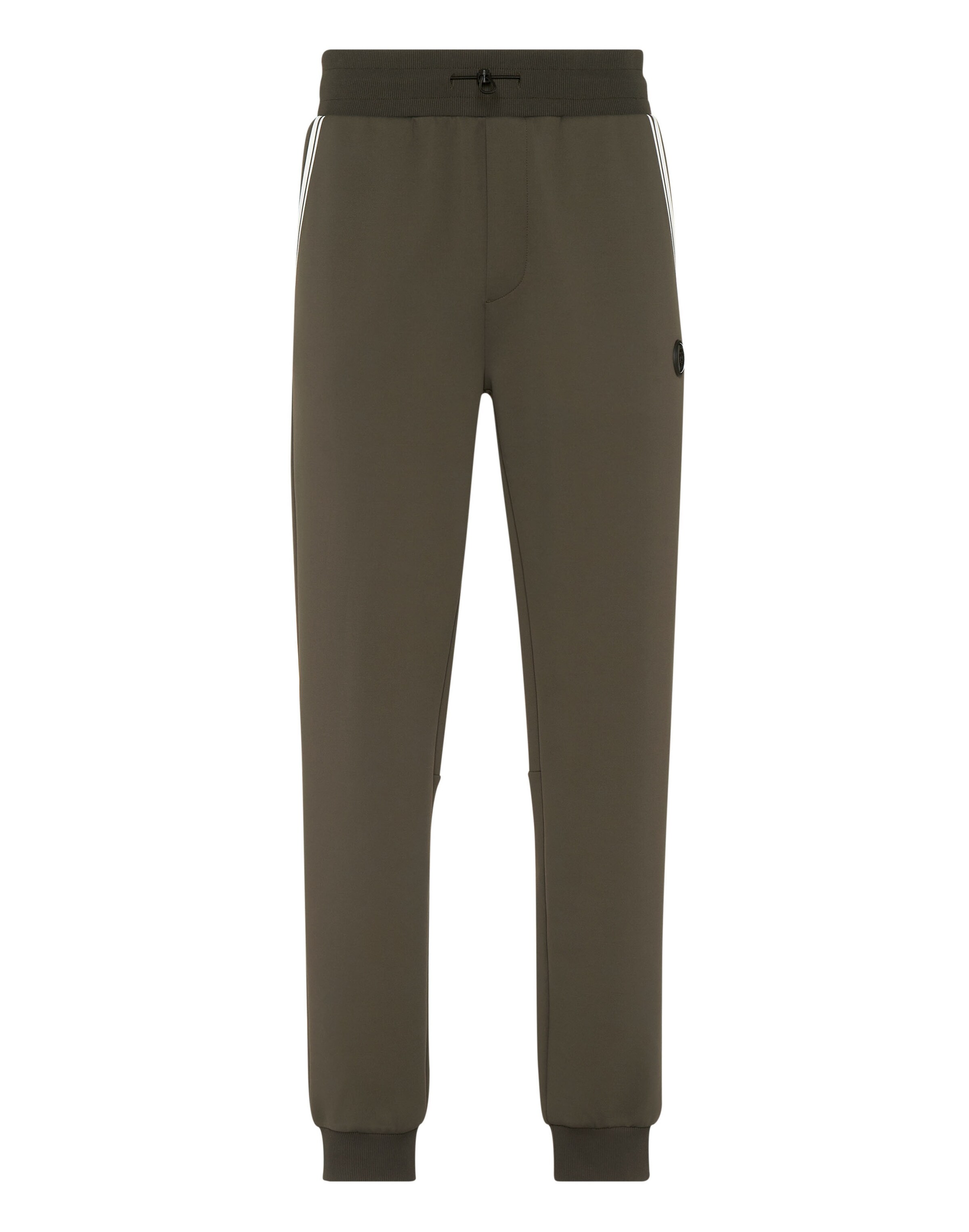 Tapered Pantaloni di Plein Sport in verde: frontale