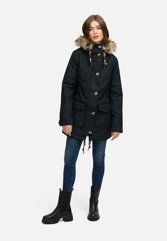 Ragwear Winterjacke 'YOUMODO' in Schwarz