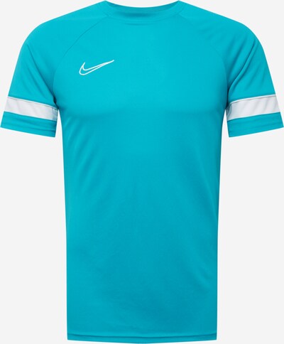 NIKE Funkční tričko - aqua modrá / bílá, Produkt