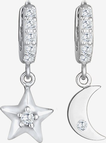 Boucles d'oreilles ELLI en argent : devant